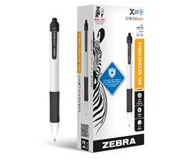 Zebra Pen Sarasa Dry X20+ Retractable Gel Pen, Plastic Barrel, Medium Point, 0.7mm, Black Ink, 12-Pack