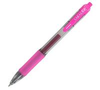 Zebra Pen Retractable Gel Ink Pens Sarasa, 0.7mm Medium, Rapid-Dry, Fuchsia, 12-Count