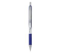 Zebra Pen Z-Grip Flight Retractable Ballpoint Pen, Medium Point, 1.0mm, Blue Ink, 12-Pack