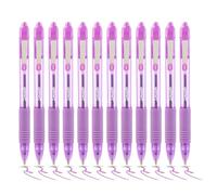 Zebra Z-Grip Smooth - Retractable Ballpoint Pen - Violet - Pack of 12