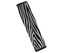 Zebra Print Car Seat Belt Cover Soft Comfortable Shoulder Seatbelt Pads Cover Seat Belt Pad for Suitable for Car Interior Accessorie