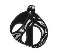 Zebra-Print Compact Pet Suspender Vest-The Perfect Small Pet For A Comfortable Walk