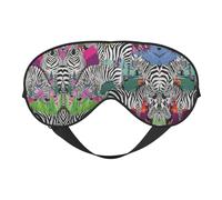 Zebra Print Eye Mask for Sleeping Light Blocking,Soft Breathable Eye Mask,Adult Party Eyeshade Favors