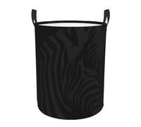 Zebra Print Large Laundry Hamper,Basket For Blanket, Toys, Dirty Clothes In Living Room, Bathroom, Bedroom