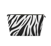 Zebra Print, Makeup Bag Cosmetic Bag Portable Travel Toiletry Bag Pencil Case Toiletry Pouch