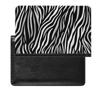 Zebra Print Passport Cover Protector Rfid Blocking Passport Holder Id Card Holder Secure Travel Wallet Organizer for Passport Tickets Credit Cards, style, One Size