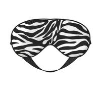 Zebra Print Print Eye Mask for Sleeping Light Blocking,Soft Breathable Eye Mask,Adult Party Eyeshade Favors