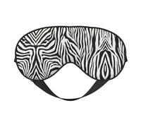 Zebra Print Print Eye Mask,Silk-Like Sleep Mask,Night Sleeping Mask for Men Women,for Sleep Relaxation