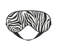 Zebra Print Print Functionality Outdoor Travel Eye Mask Breathable Camping Meditation Yoga Friendly