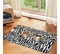 Zebra Print Print Pet Absorbent Leather Tablecloth Perfect for Dogs, Cats, and Other Pets