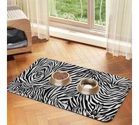 Zebra Print Print Pet Absorbent Leather Tablecloth Perfect for Dogs, Cats, and Other Pets