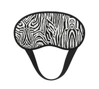 Zebra Print Print Sleep Mask Soft Cover Eye No Pressure for Sleeping, Eye Masks for Side Sleepers