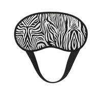 Zebra Print Print Sleep Mask Soft Cover Eye No Pressure for Sleeping, Eye Masks for Side Sleepers