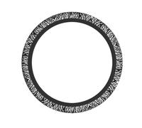 Zebra Print Print Steering Wheel Cover for Auto Trucks SUV