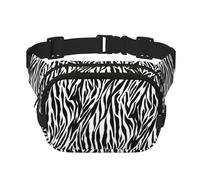 Zebra Print Print Stylish and Practical Waist Bag,Adjustable,Perfect for Travel,and Outdoor Activities