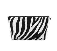 Zebra Print Print, Toiletry Pouch Makeup Bag Cosmetic Bag Portable Travel Toiletry Bag