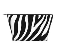 Zebra Print Print, Toiletry Pouch Makeup Bag Cosmetic Bag Portable Travel Toiletry Bag