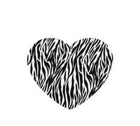 Zebra Print Printing 10 Pcs Car Air Fresheners Cards For Scented Hanging Sheets For Bathroom With Rope