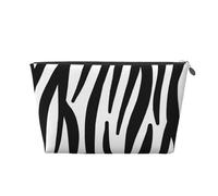 Zebra Print, Toiletry Pouch Makeup Bag Cosmetic Bag Portable Travel Toiletry Bag