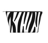 Zebra Print, Toiletry Pouch Makeup Bag Cosmetic Bag Portable Travel Toiletry Bag