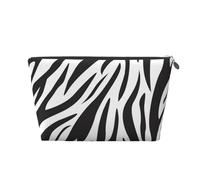 Zebra Print, Toiletry Pouch Makeup Bag Cosmetic Bag Portable Travel Toiletry Bag