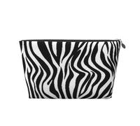 Zebra Print, Toiletry Pouch Makeup Bag Cosmetic Bag Portable Travel Toiletry Bag