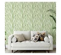 Zebra Print Wall Stencil for Painting Large Animal Skin Pattern Template Reusable Safari Jungle Theme Stencil for Bedroom, Furniture Upcycling, Fabric DIY Wall Art(L 40cmX80cm)