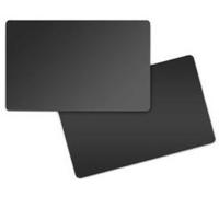 Zebra Printable Multipurpose Card Black Matte 500 Card