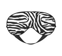 Zebra Prints Print Satin Sleep Mask & Eye Mask | Deep Dream Sleep Masks for Women & Men | Soft Sleeping Eye Mask to Nourish Skin
