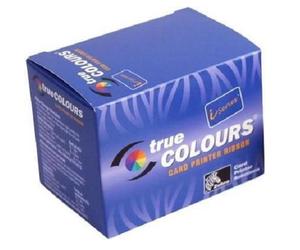 Zebra Ribbon P310i P320i P330i P430i YMCKO 800015-440 True Colours Card