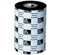 Zebra 03200BK11030 Black Wax/Resin Ribbon 110mm x 300m - 6 Pack (Original)