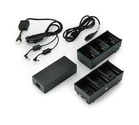Zebra SAC-MPP-6BCHUK1-01. Power source type: AC Type: Indoor battery charger Compatible products: ZQ610 ZQ620 QLn220 QLn320 QLn420 QLn220 HC QLn320 HC ZQ510 ZQ520. Product colour: Black. Cables includ