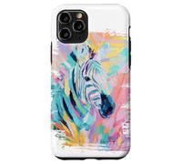 Zebra Safari Nature Portrait Artwork Pet Gift Case for iPhone 11 Pro