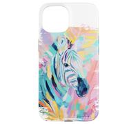 Zebra Safari Nature Portrait Artwork Pet Gift Case for iPhone 15