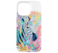 Zebra Safari Nature Portrait Artwork Pet Gift Case for iPhone 15 Pro Max