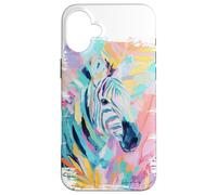 Zebra Safari Nature Portrait Artwork Pet Gift Case for iPhone 16 Plus