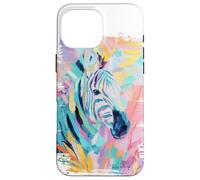Zebra Safari Nature Portrait Artwork Pet Gift Case for iPhone 16 Pro Max