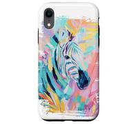 Zebra Safari Nature Portrait Artwork Pet Gift Case for iPhone XR