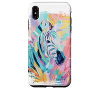 Zebra Safari Nature Portrait Artwork Pet Gift Case for iPhone XS Max