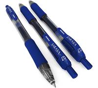 ZEBRA Sarasa - 0.7mm Retractable Gel Ink Rollerball Pen - Set of 12 - Blue Ink