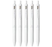 Zebra Sarasa Clip, PERPANEP Limited Edition, 0.5mm, Black Ink 5 Set (PER-SC05W) & "monoc" Sticky Note(Japan Import)