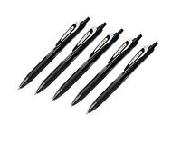Zebra Sarasa Dry Gel Ink Pen Black (JJ31-BK), 0.5mm Fine, 5 pens per Pack (Japan Import)