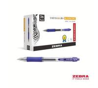 Zebra SARASA Gel Retractable Rollerball 0.7mm Pen Blue Ink Box 12