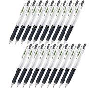 Zebra sarasa Mark on Gel ink 0.4mm ballpoint pens ink color (Black) pack of 20