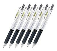 Zebra sarasa Mark on Gel ink 0.5mm ballpoint pens ink color (Black) pack of 6