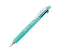 Zebra Sarasa Multi 0.5, Four Colors (Black, Red, Blue, Green) Gel Ballpoint Pen 0.5mm + Mechanical Pencil 0.5mm - Blue Green (Japan Import)