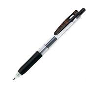 Zebra Sarasa Push Clip Gel Ink Pen - 0.3 mm - Black