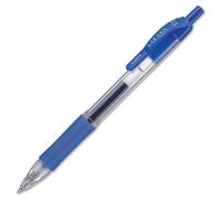 Zebra Sarasa Retractable Gel Rollerball Pen 0.5Mm Tip 0.3Mm Line Blue Pack 12