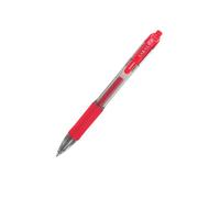 Zebra Sarasa Retractable Gel Rollerball Pen 0.7Mm Tip 0.5Mm Line Red Pack 12