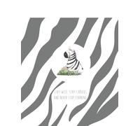 Zebra - STAY WILD, STAY CURIOUS, AND NEVER STOP LEARNING: Quaderno a quadretti 5 mm con margine superiore e inferiore: Quadernone A4 | Per 2 elementare, 3 elementare, 4 elementare e 5 elementare